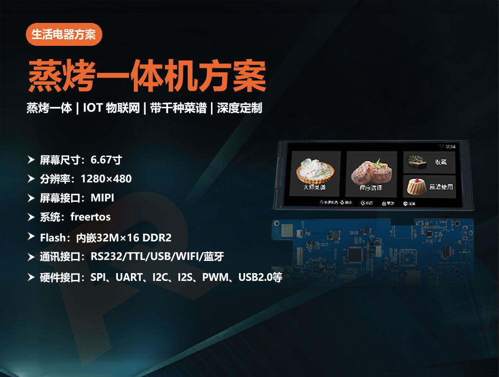 蒸烤一體機方案